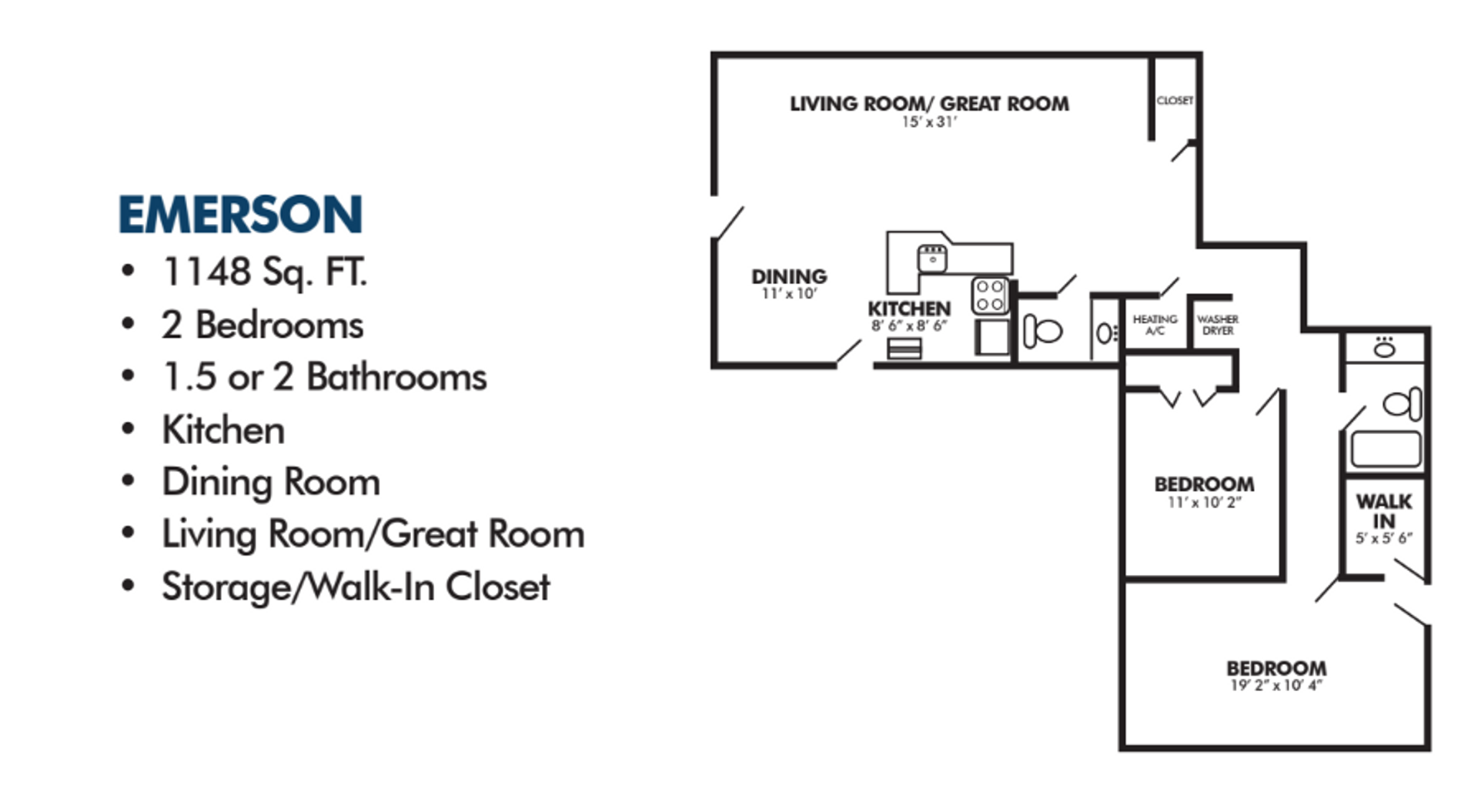 Lancaster Apartment: 6 Terrace Drive