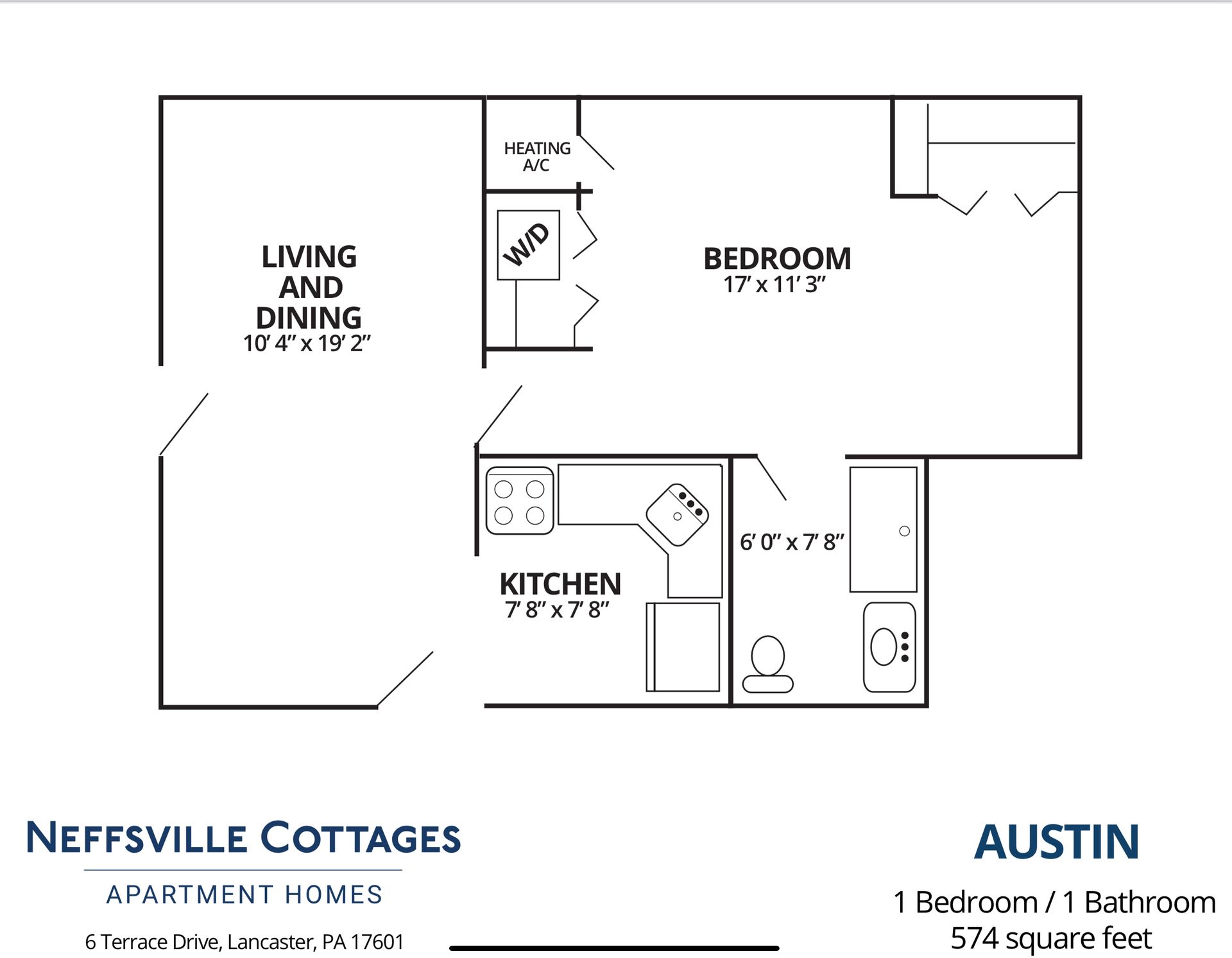 Lancaster Apartment: 6 Terrace Drive
