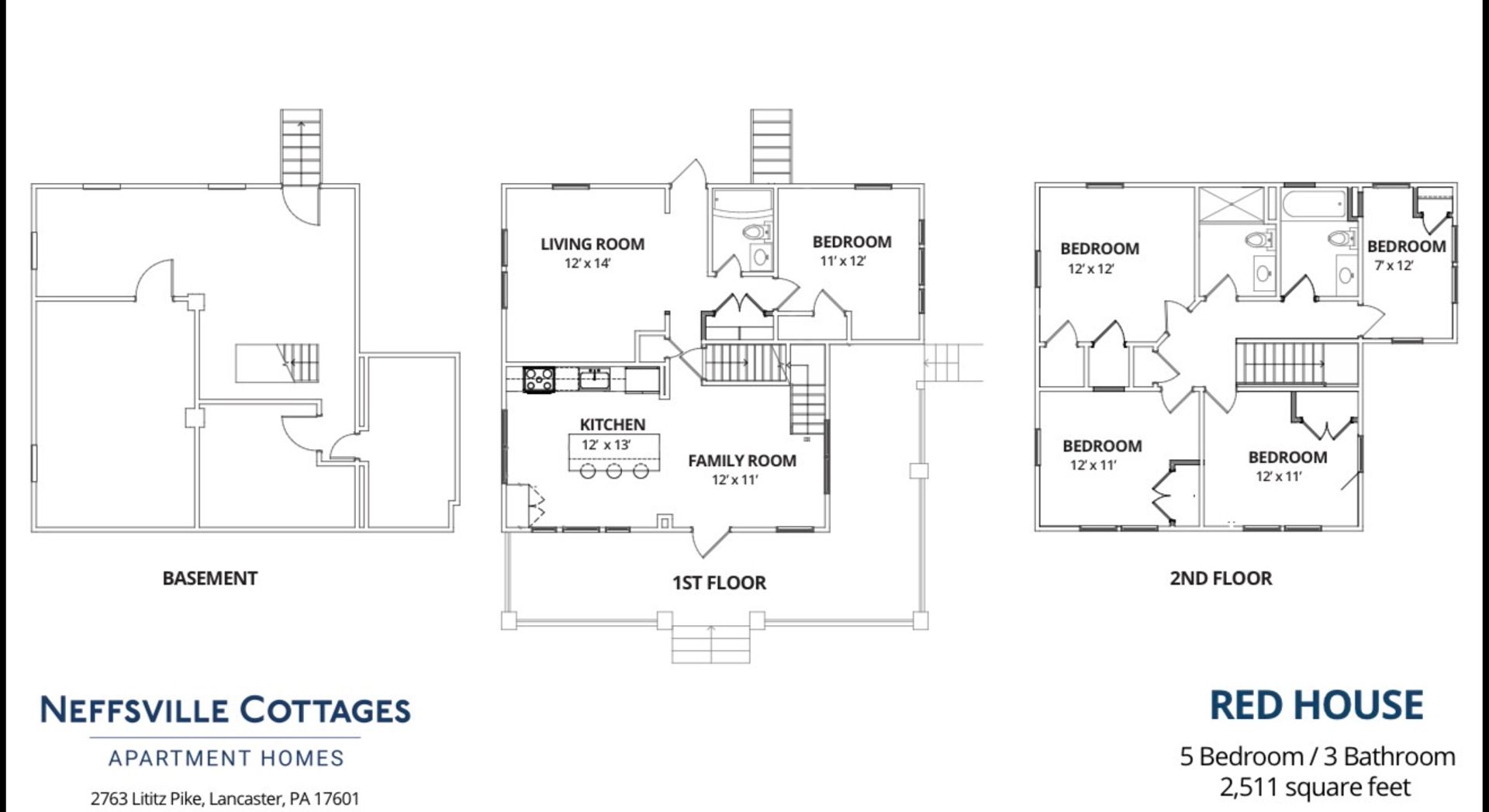 Lancaster Apartment: 6 Terrace Drive