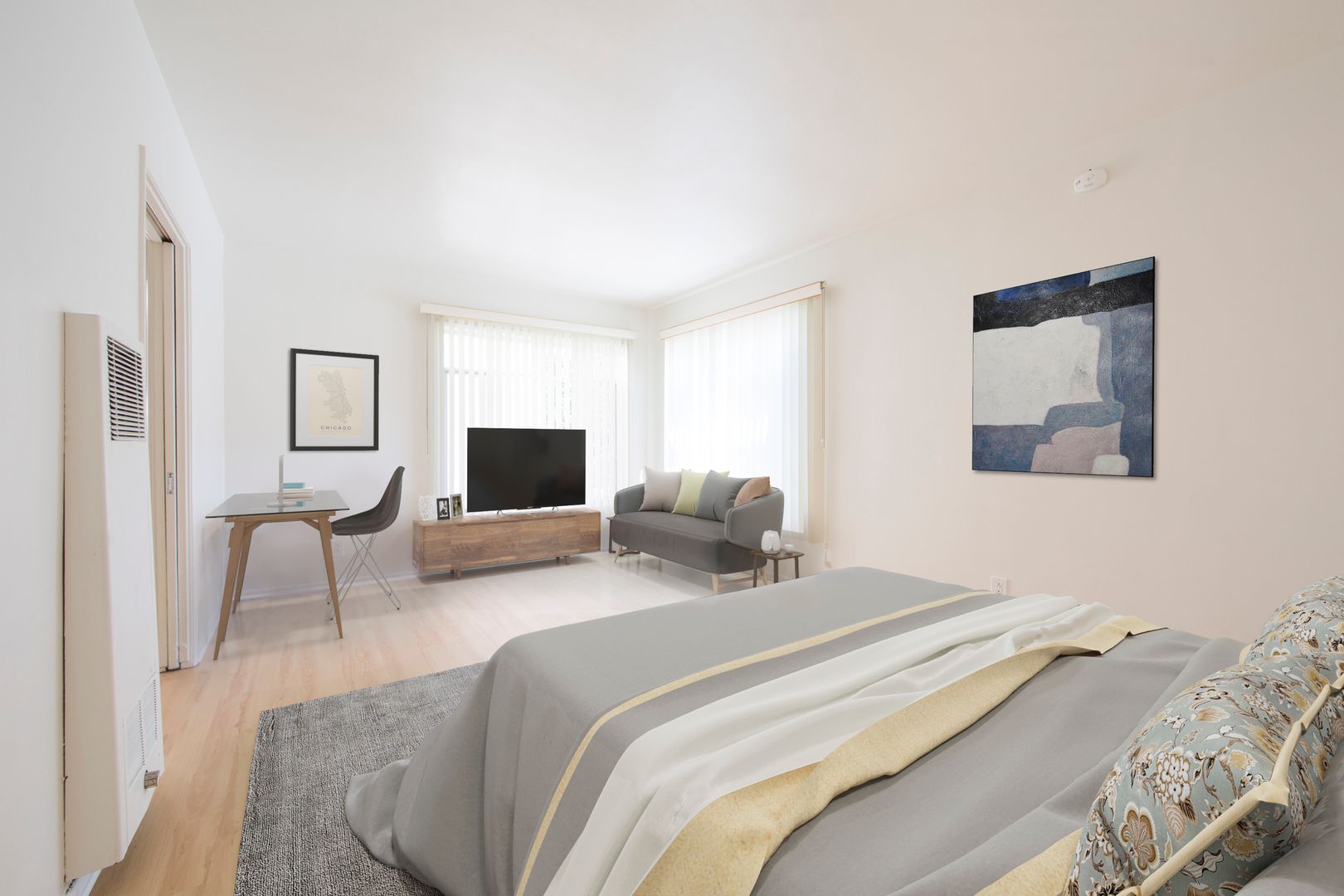 Los Angeles Apartment: 729 Gayley Ave.