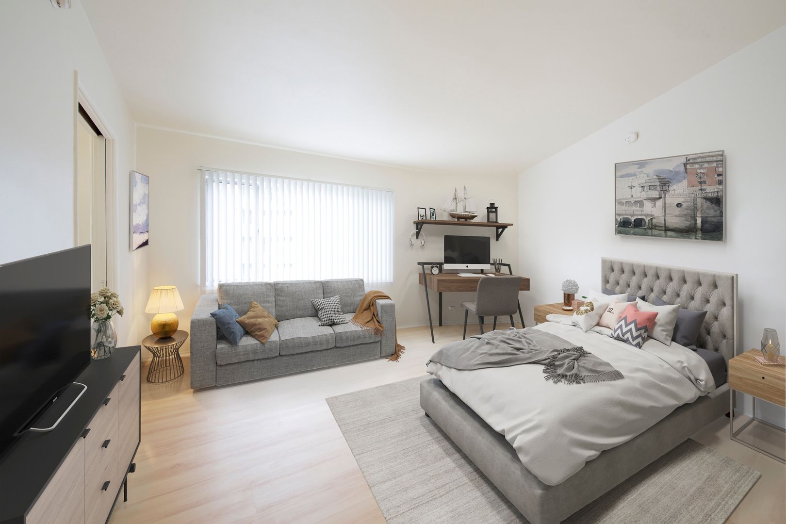 Los Angeles Apartment: 667-669 Levering Ave.