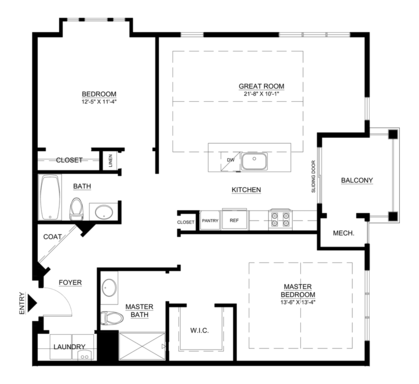 MacArthur End Unit Penthouse