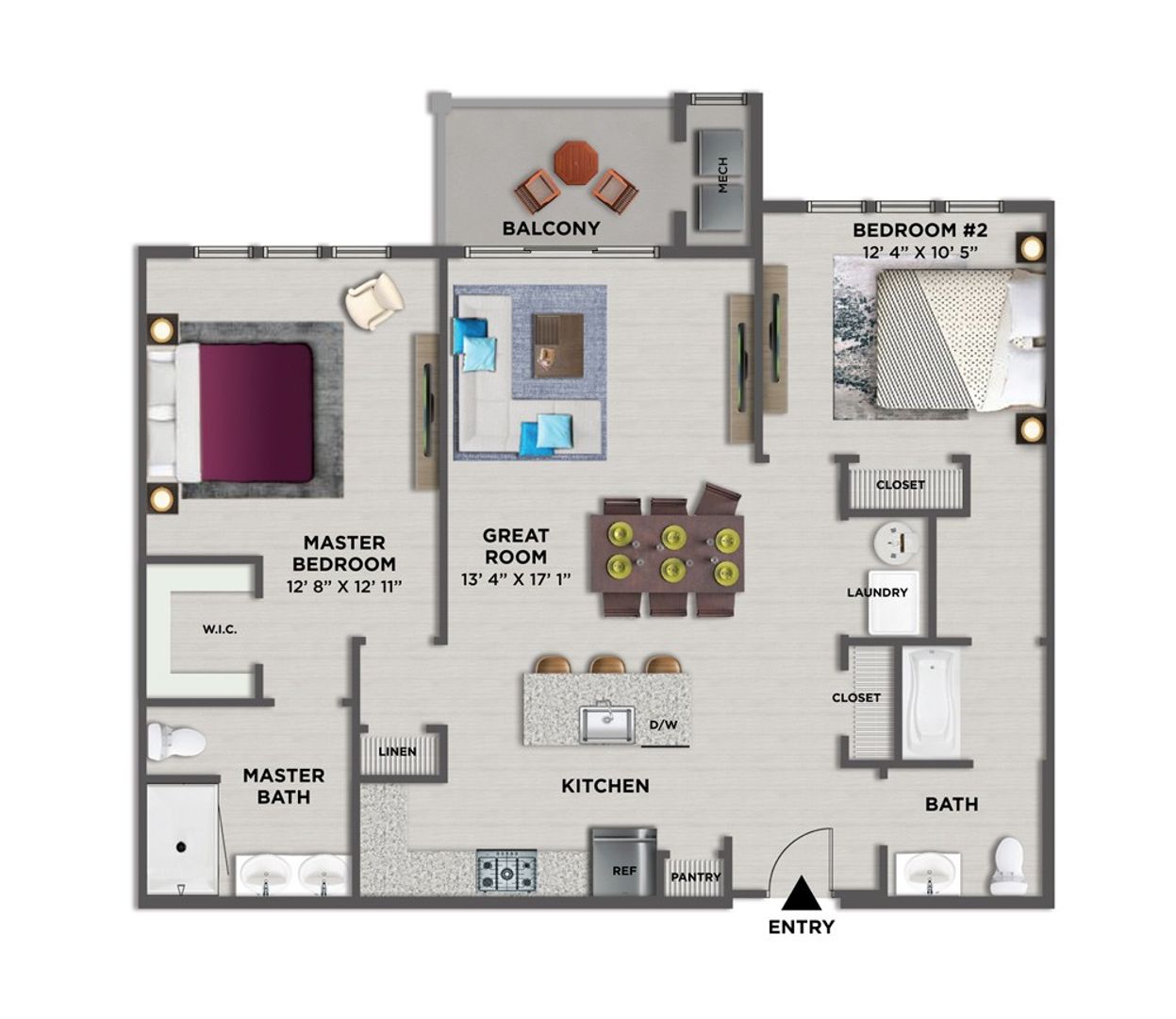 Eastampton Apartment: 12000 Hamilton Way