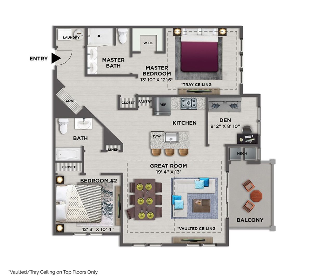 Eastampton Apartment: 12000 Hamilton Way