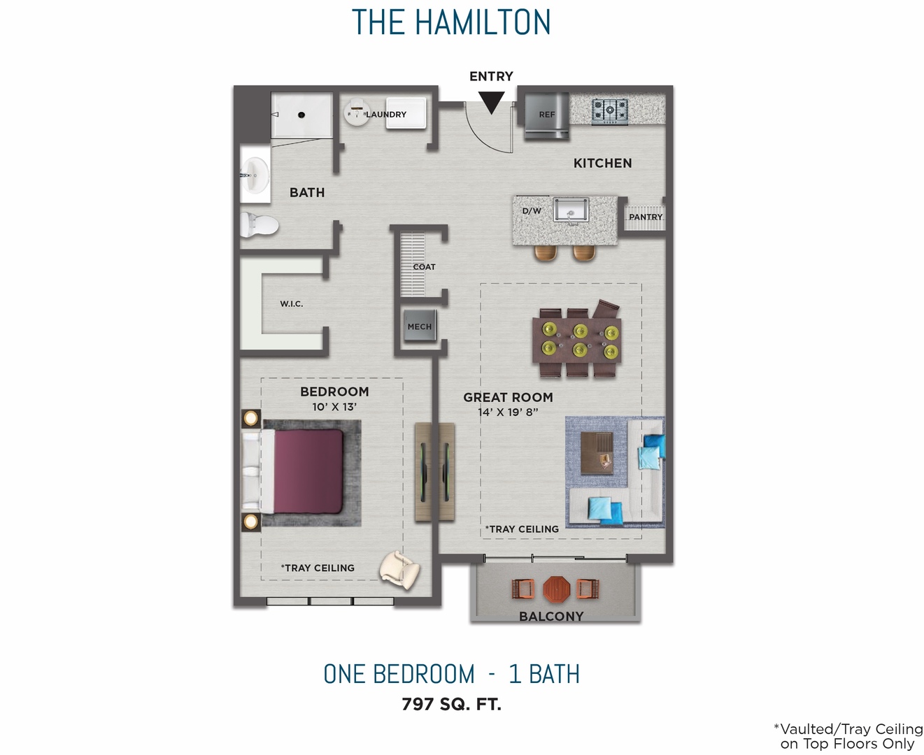 Eastampton Apartment: 12000 Hamilton Way
