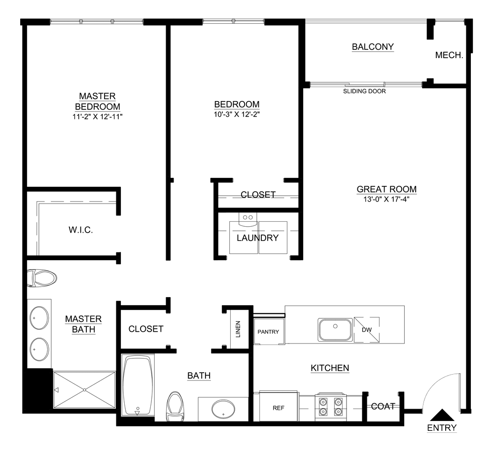 Eastampton Apartment: 1302 Woodlane Road (Physical)