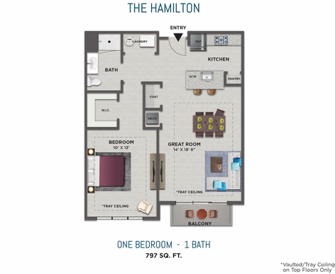 The Hamilton (3rd Floor)