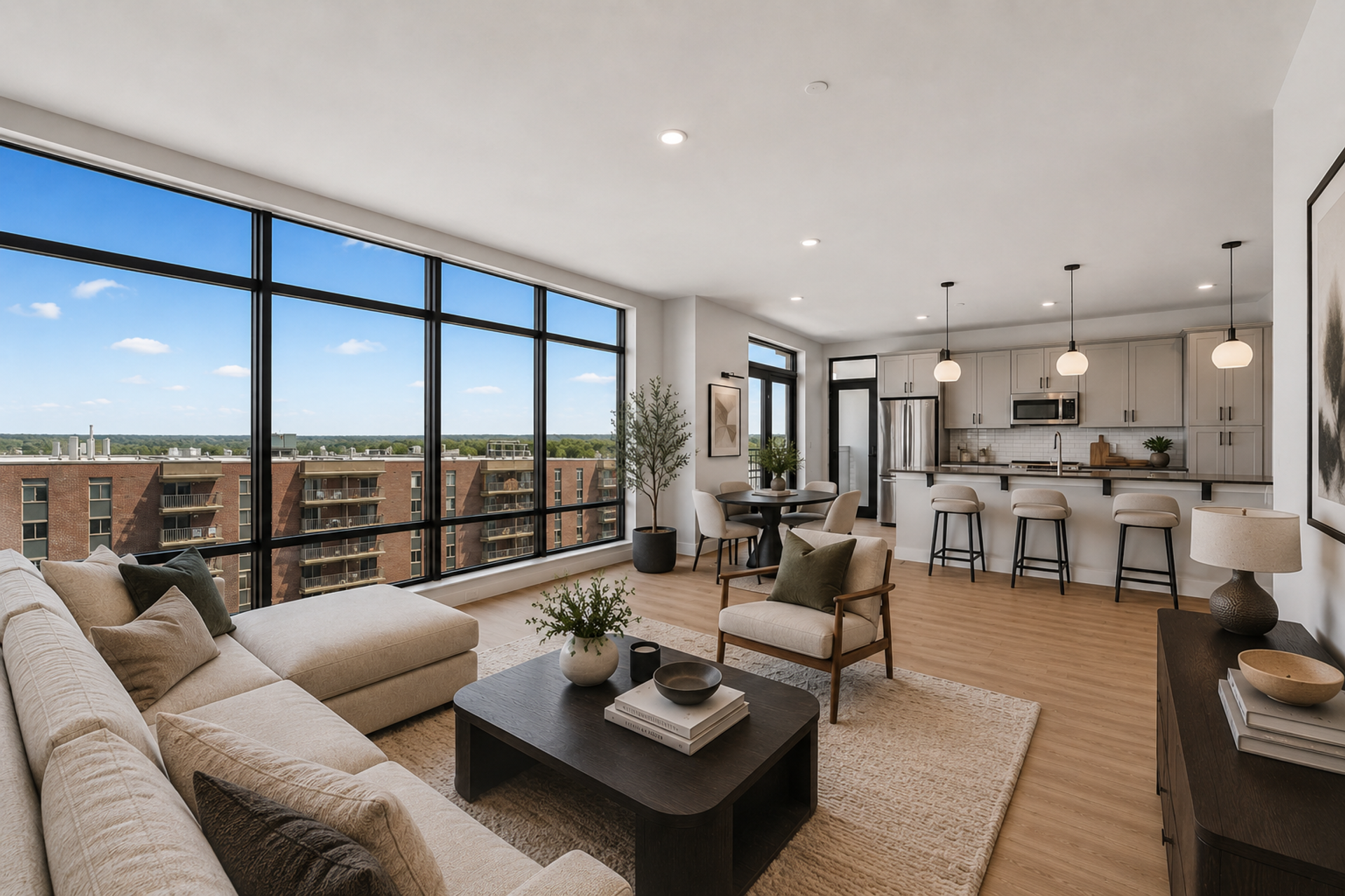 Linden Apartment: 1 W Elizabeth Ave