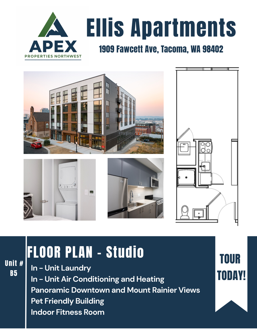 Tacoma Apartment: 1909 Fawcett Ave