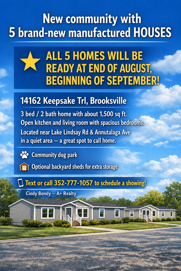 Brooksville House: 14194 Keepsake Trl