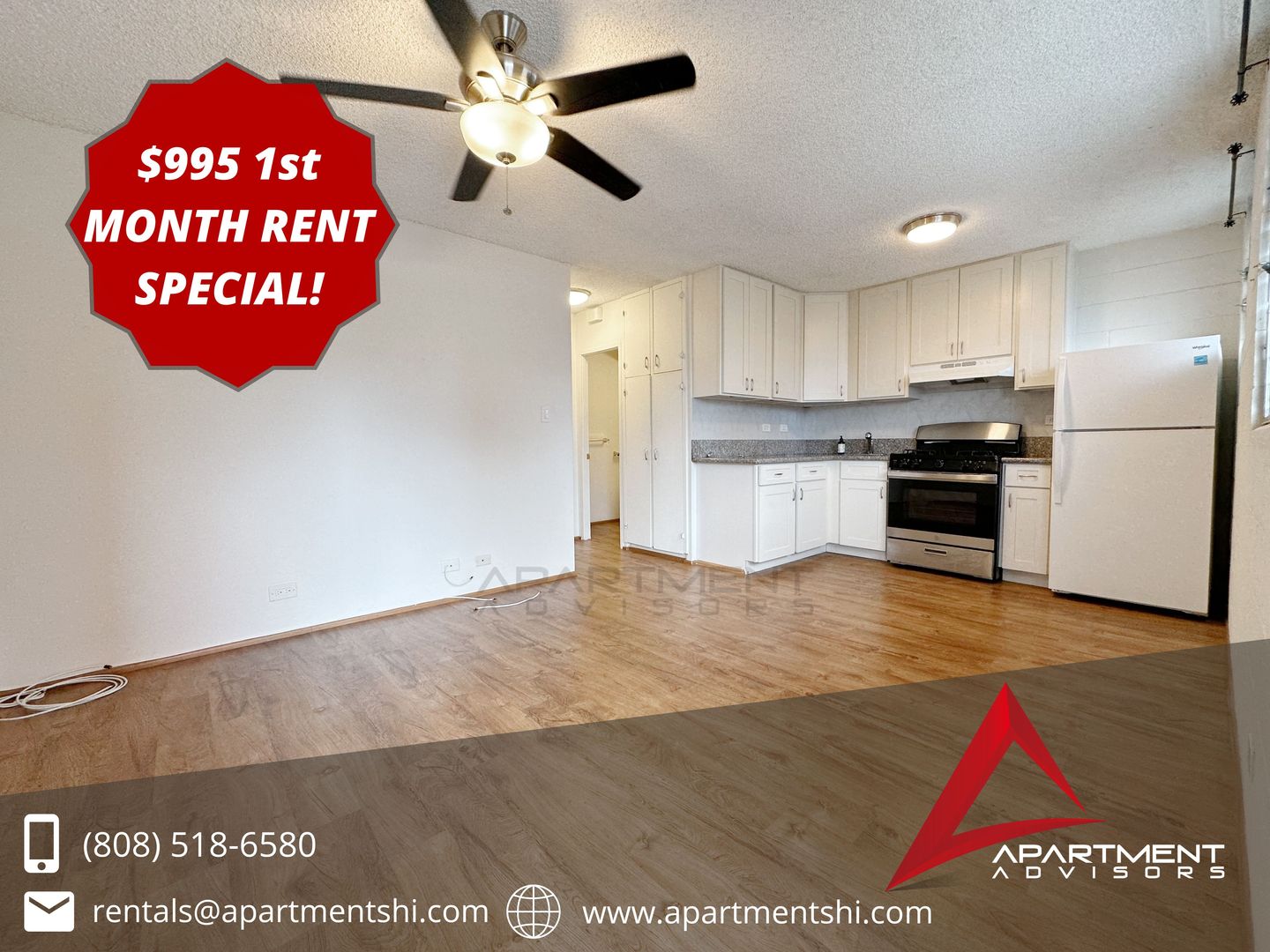 Honolulu Apartment: 1130 Hassinger Street