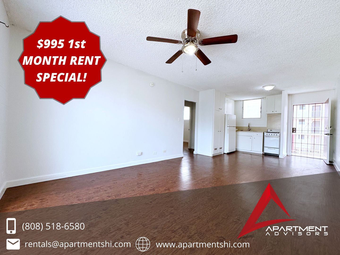 Honolulu Apartment: 1130 Hassinger Street