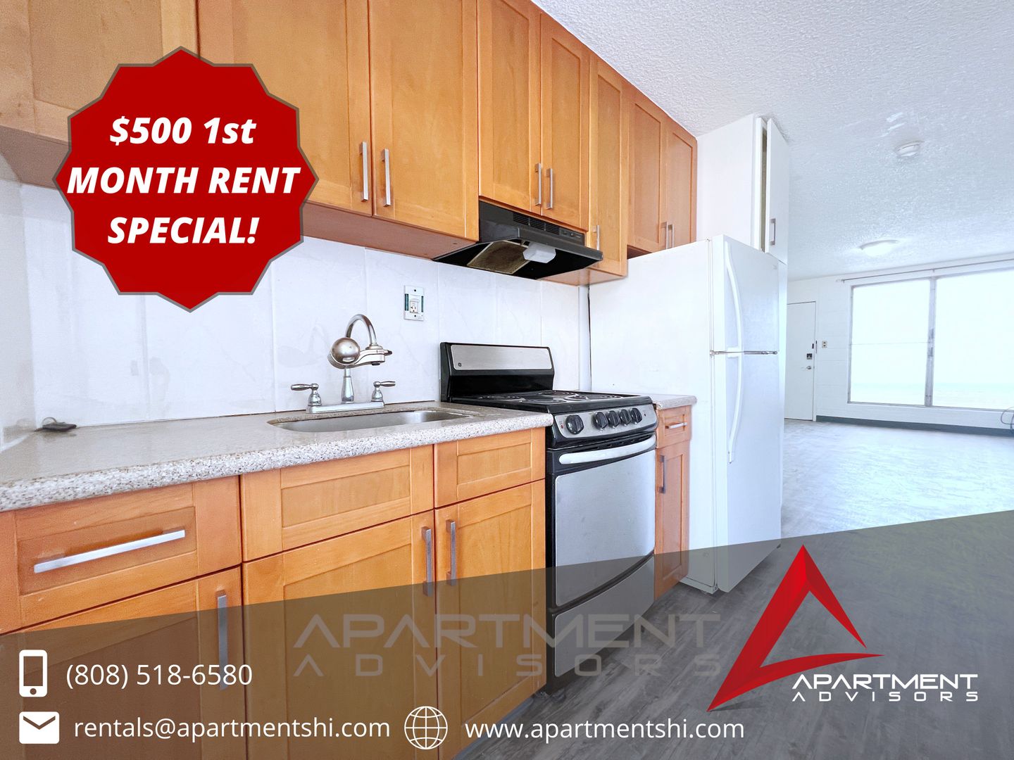 Honolulu Apartment: 1218 N. School St