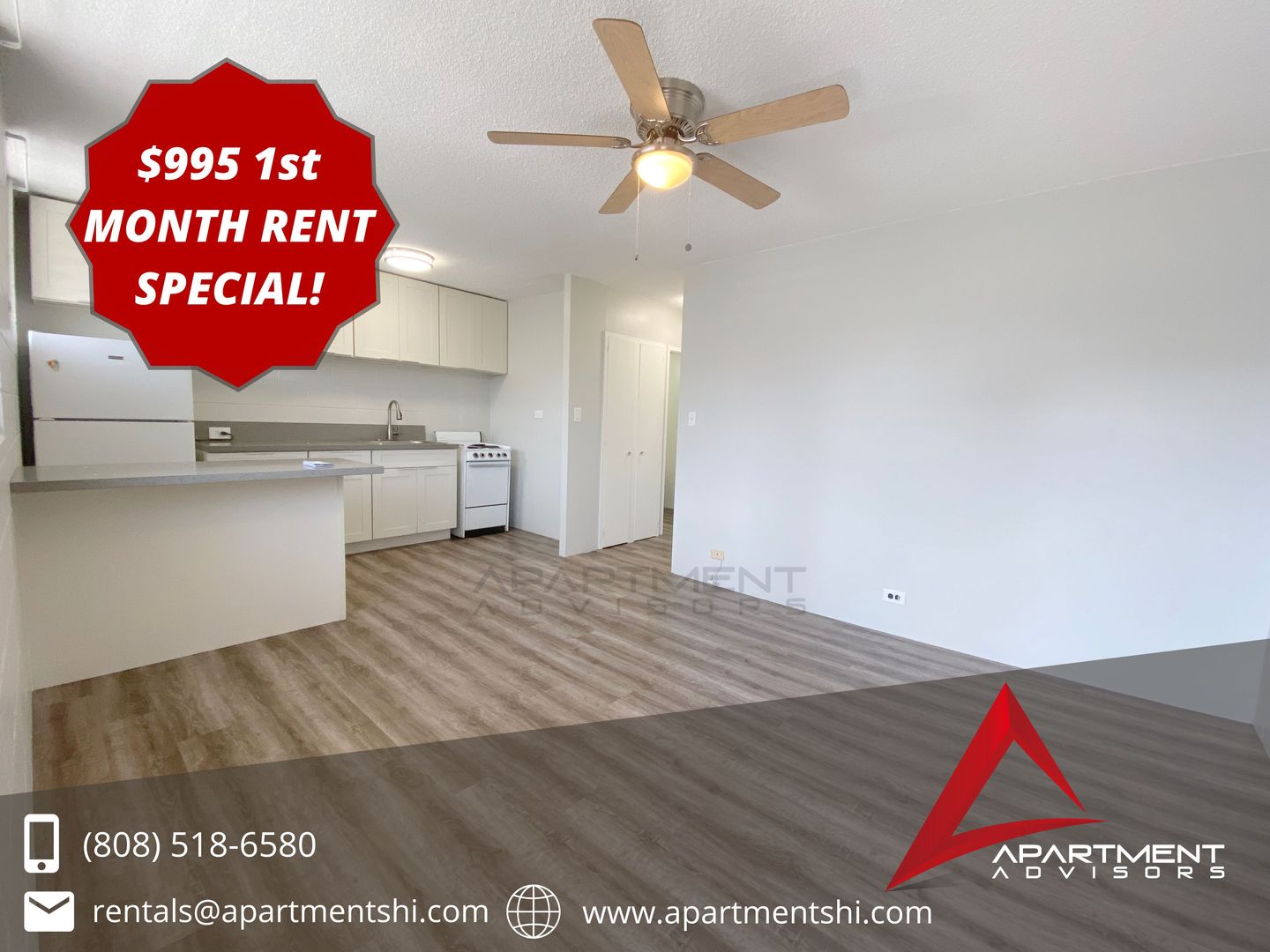 Honolulu Apartment: 2717 S. King Street