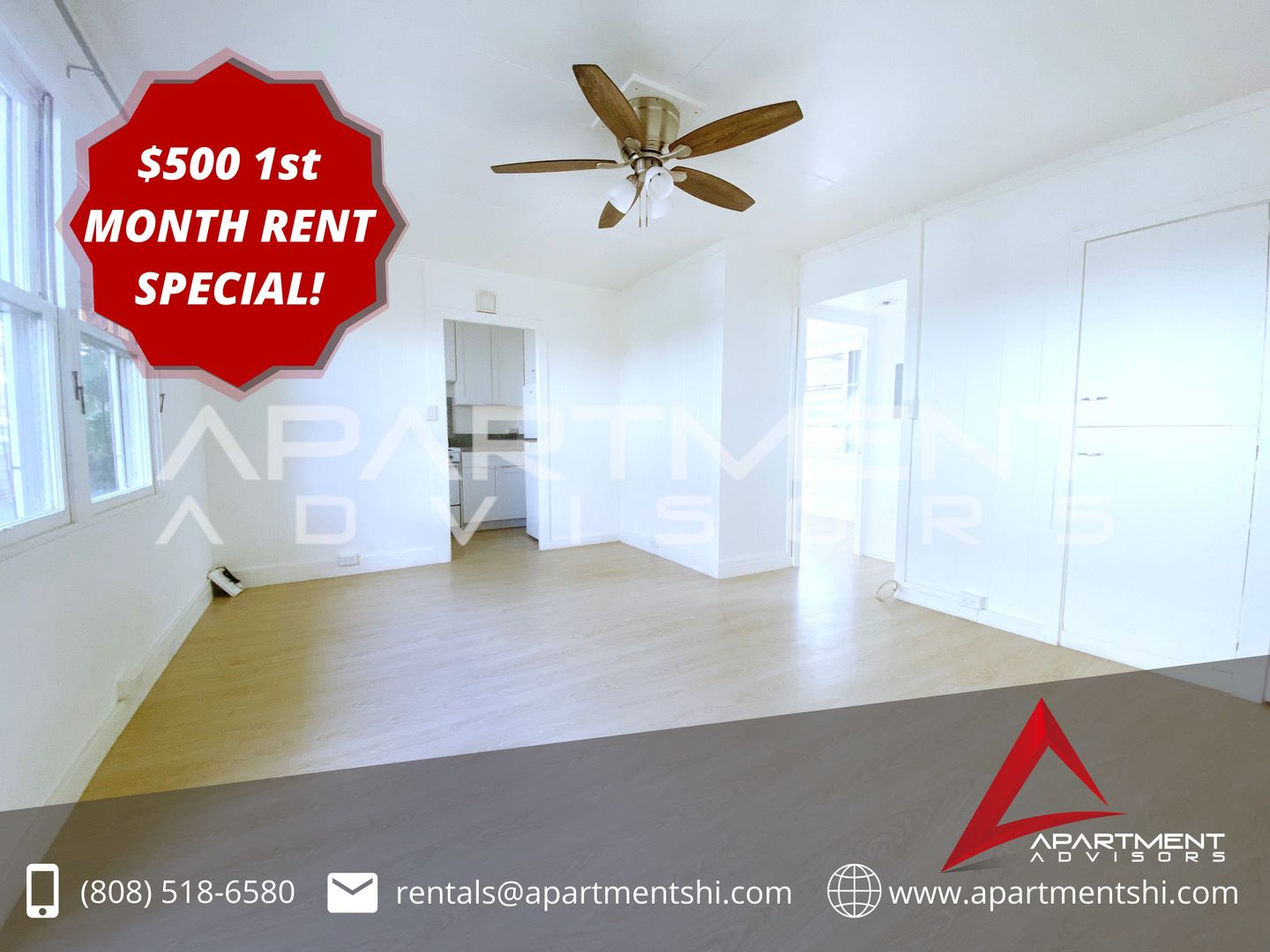 Honolulu Apartment: 735 & 737 McCully St