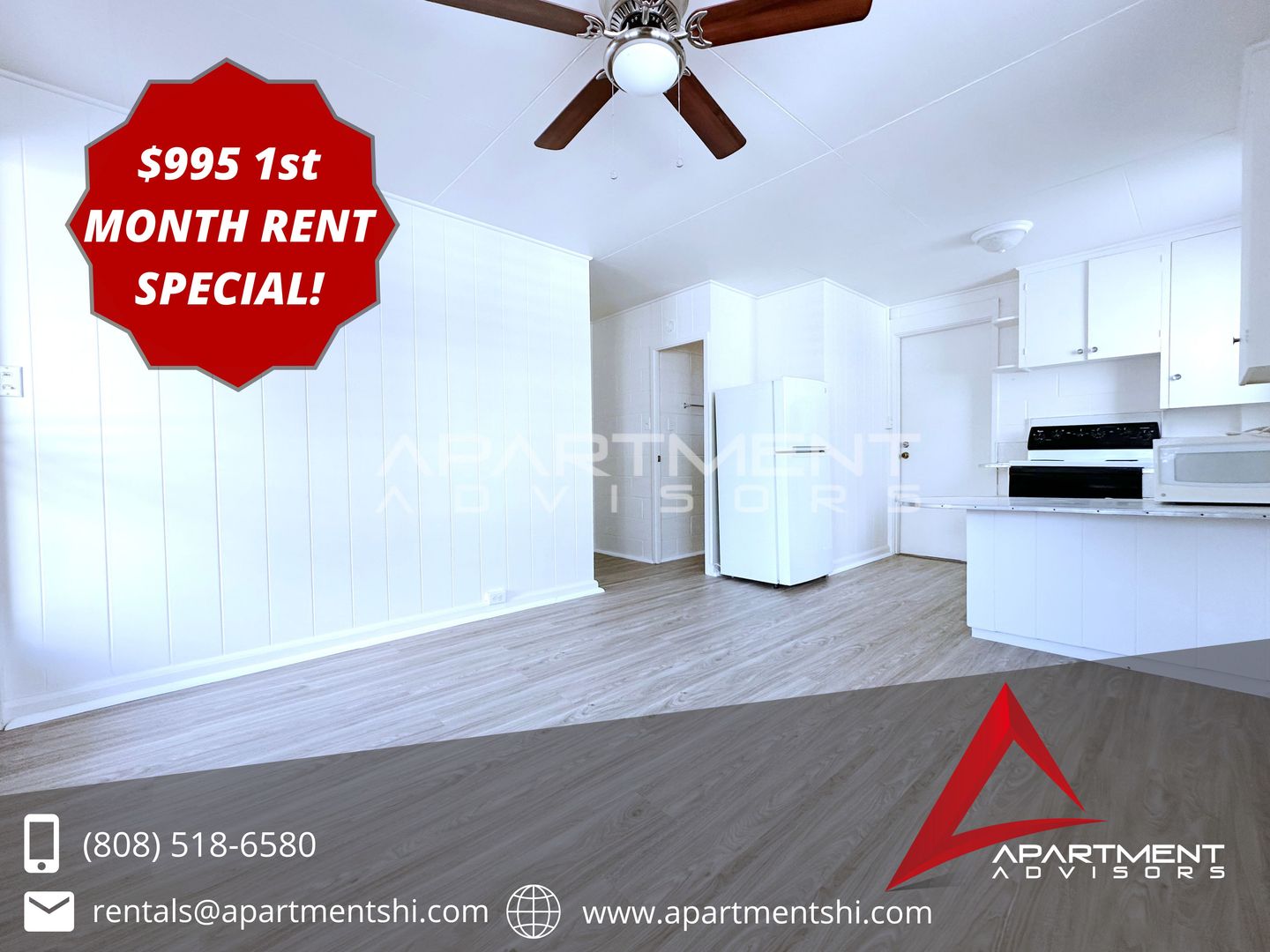 Honolulu Apartment: 1313 Rycroft Street