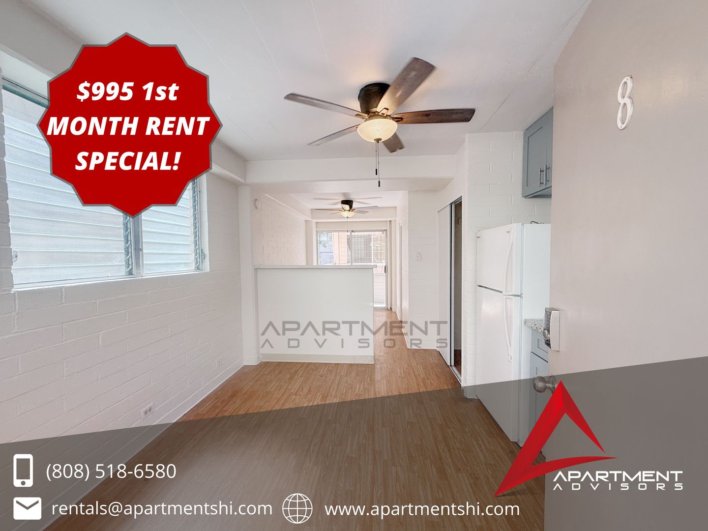 Honolulu Apartment: 264 Kaiulani Ave