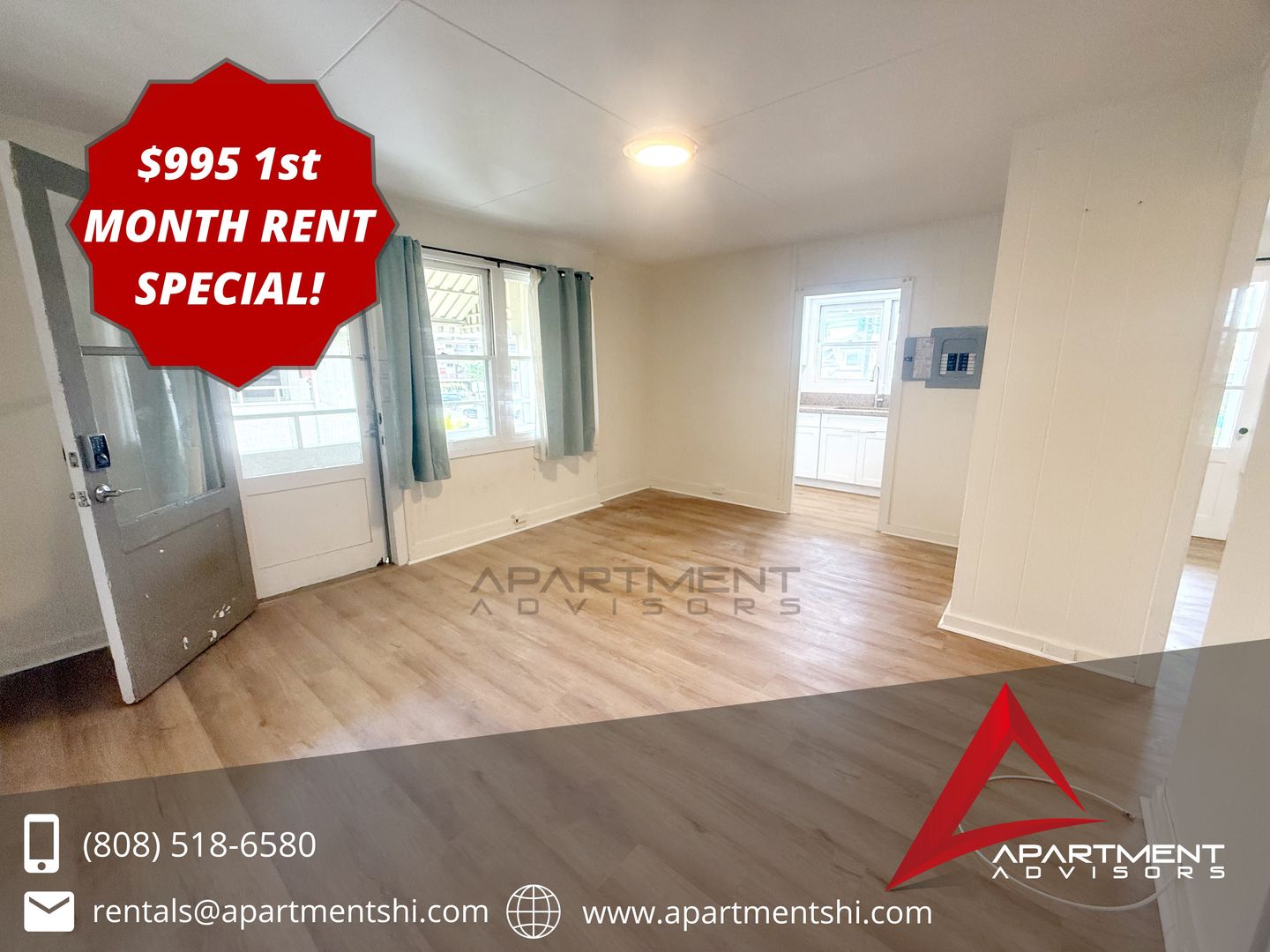 Honolulu Apartment: 735 & 737 McCully St