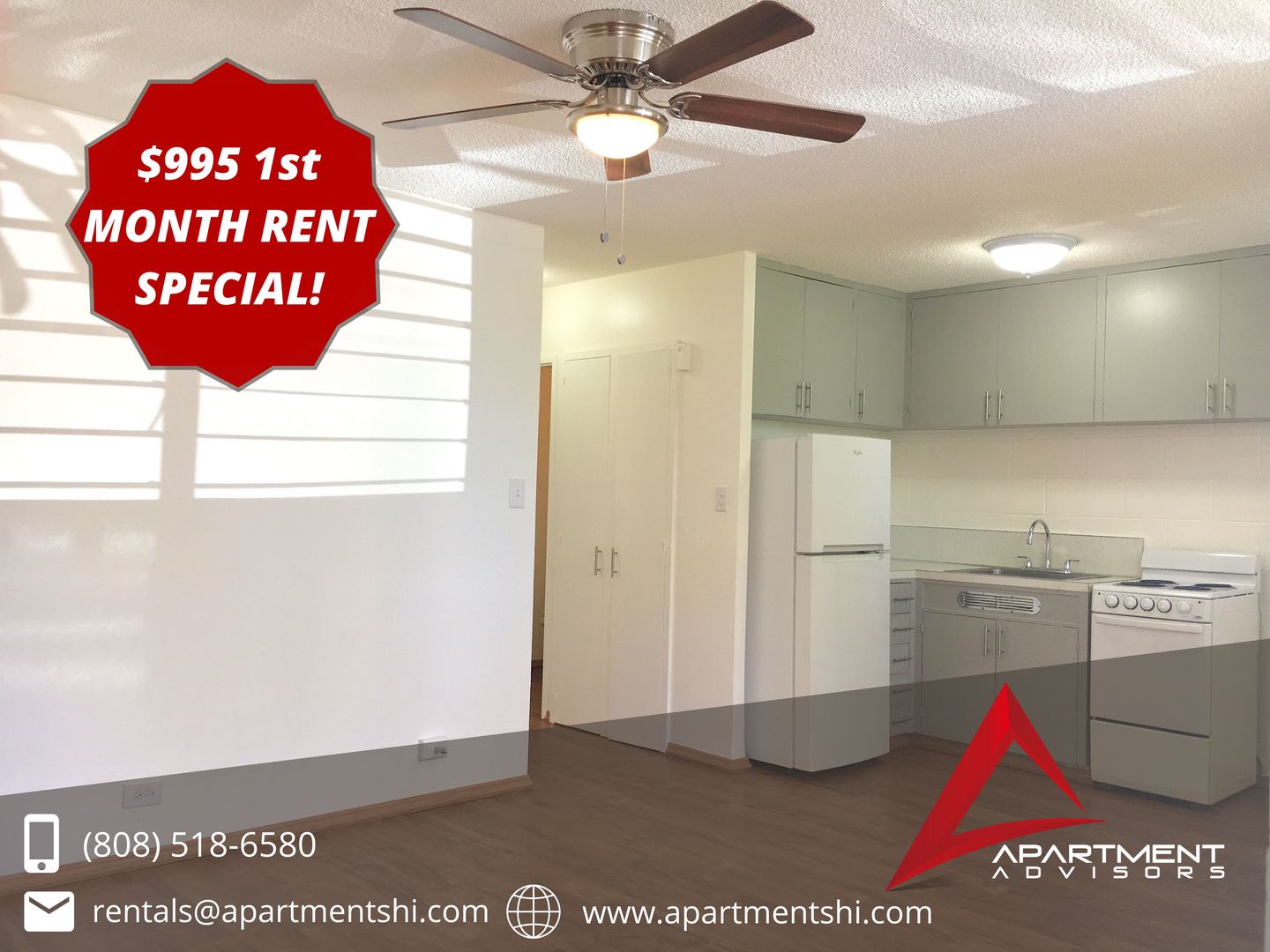 Honolulu Apartment: 2717 S. King Street