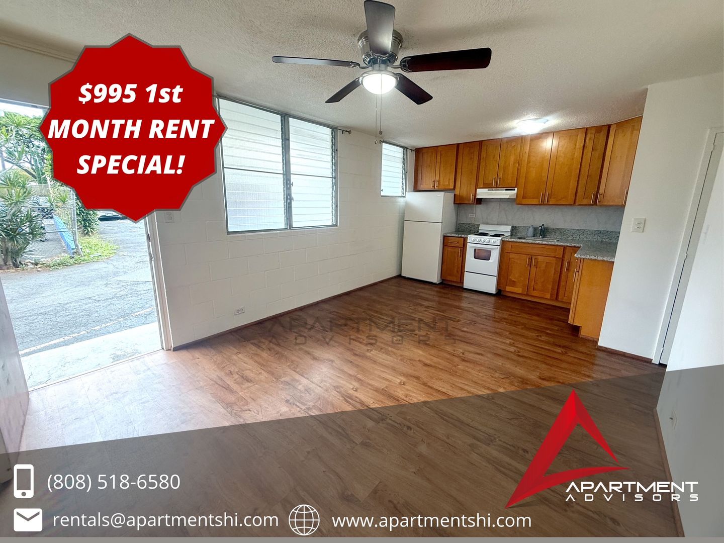 Honolulu Apartment: 2717 S. King Street