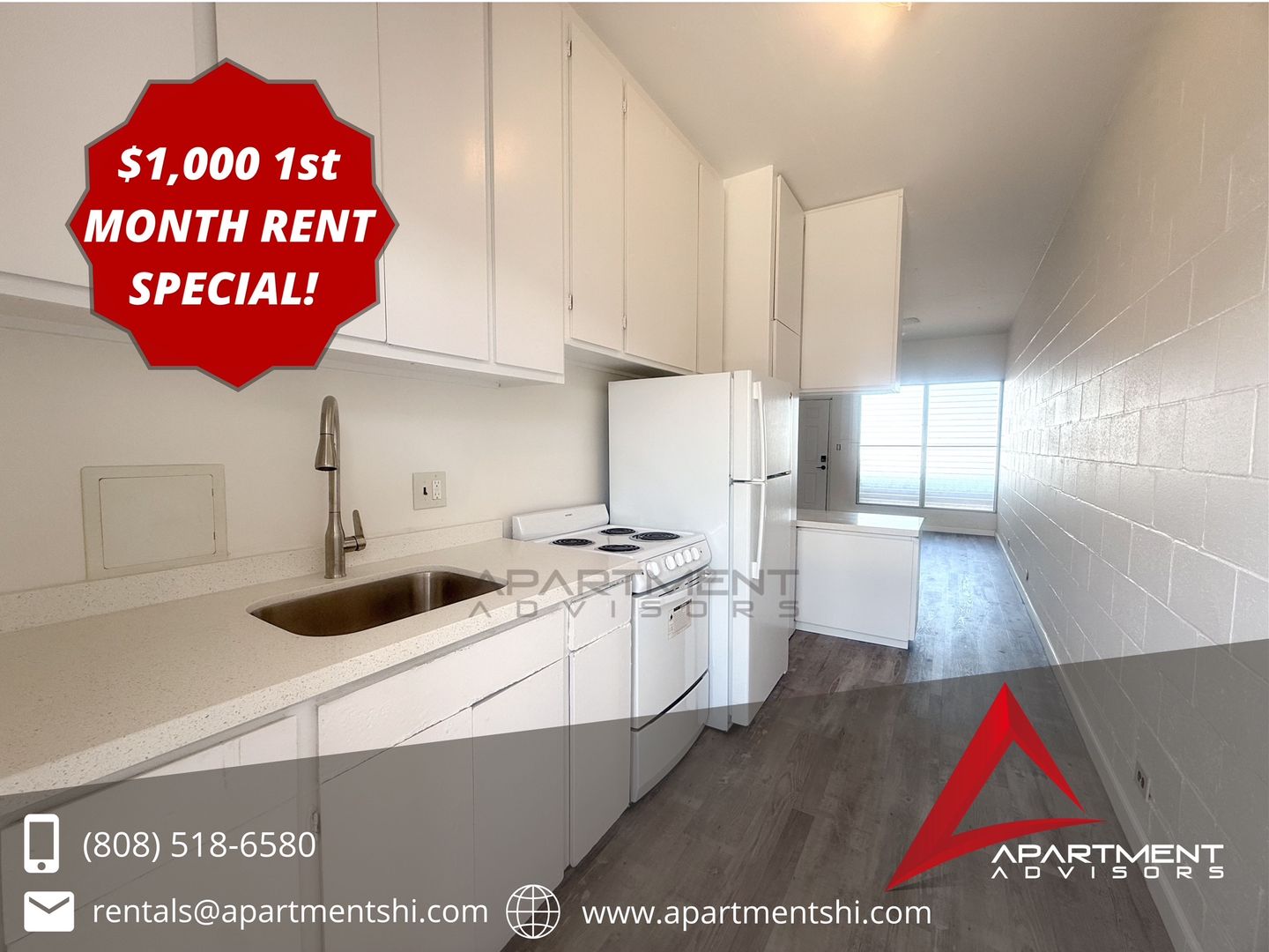 Honolulu Apartment: 1218 N. School St
