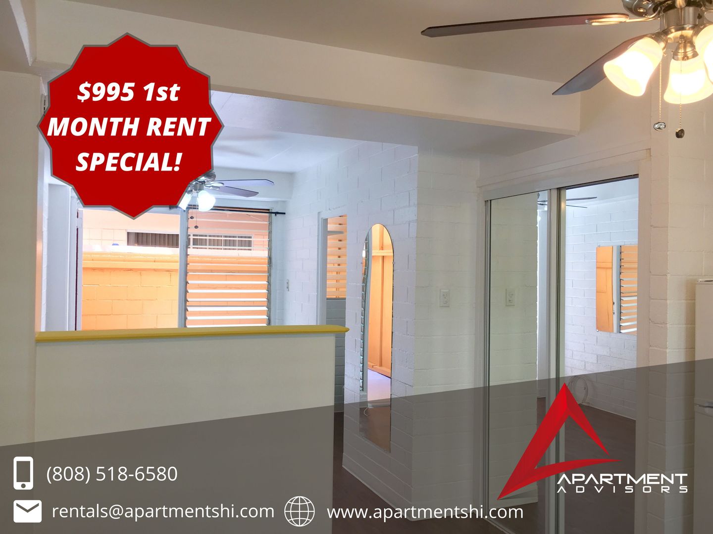 Honolulu Apartment: 264 Kaiulani Ave