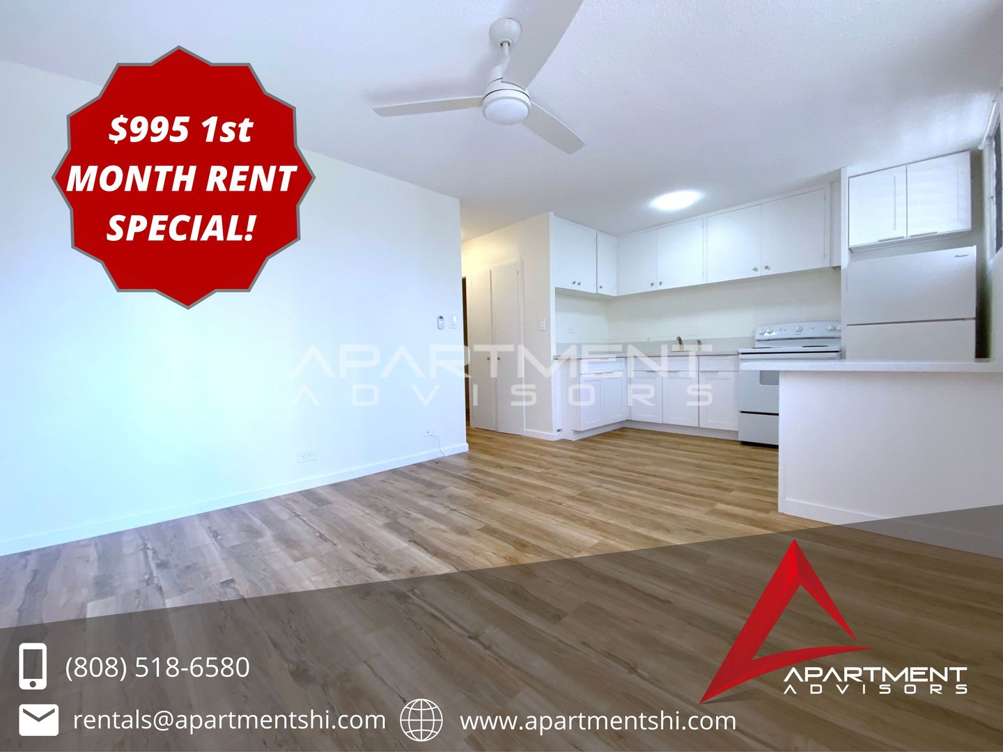 Honolulu Apartment: 2717 S. King Street
