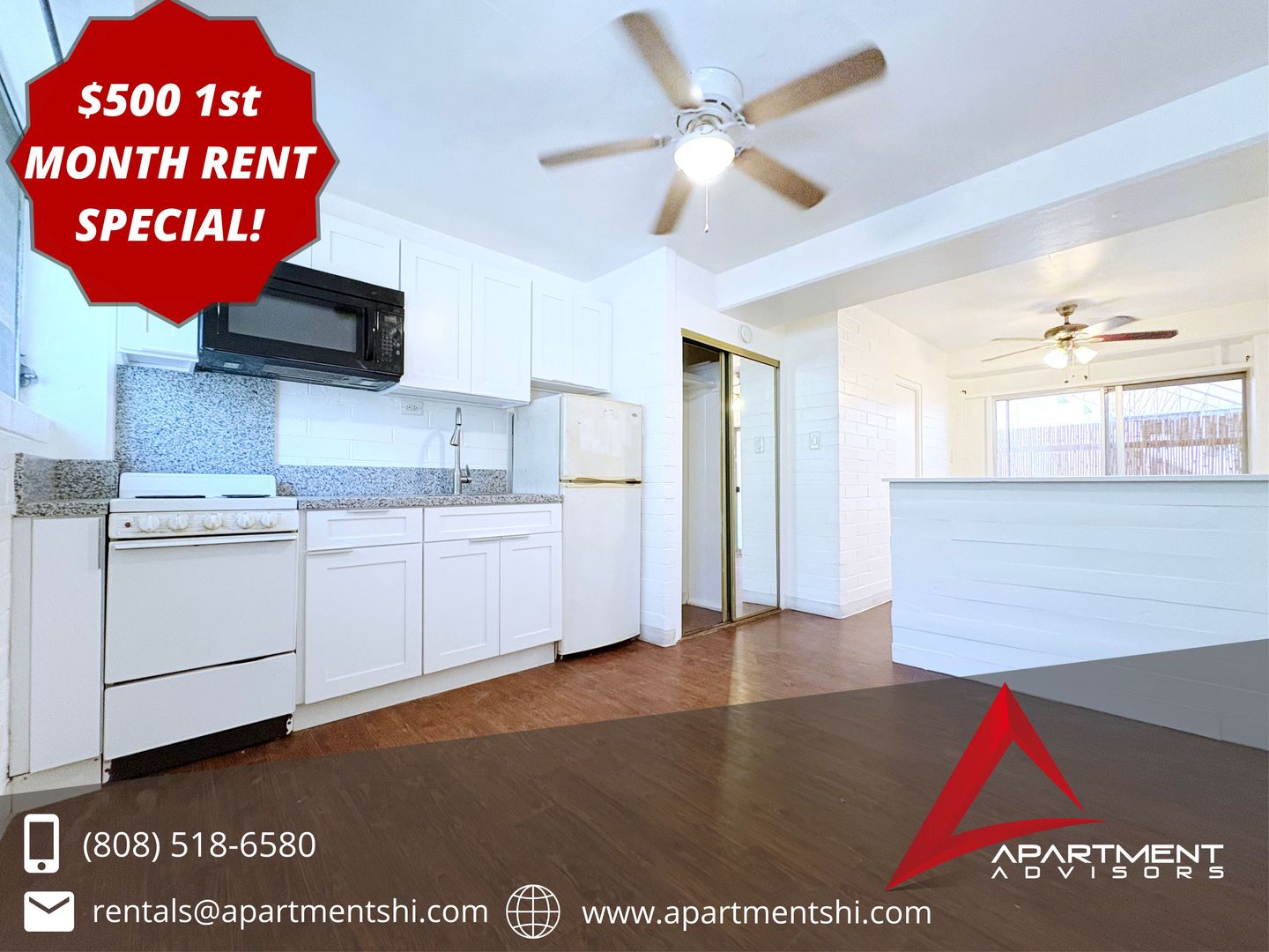 Honolulu Apartment: 264 Kaiulani Ave