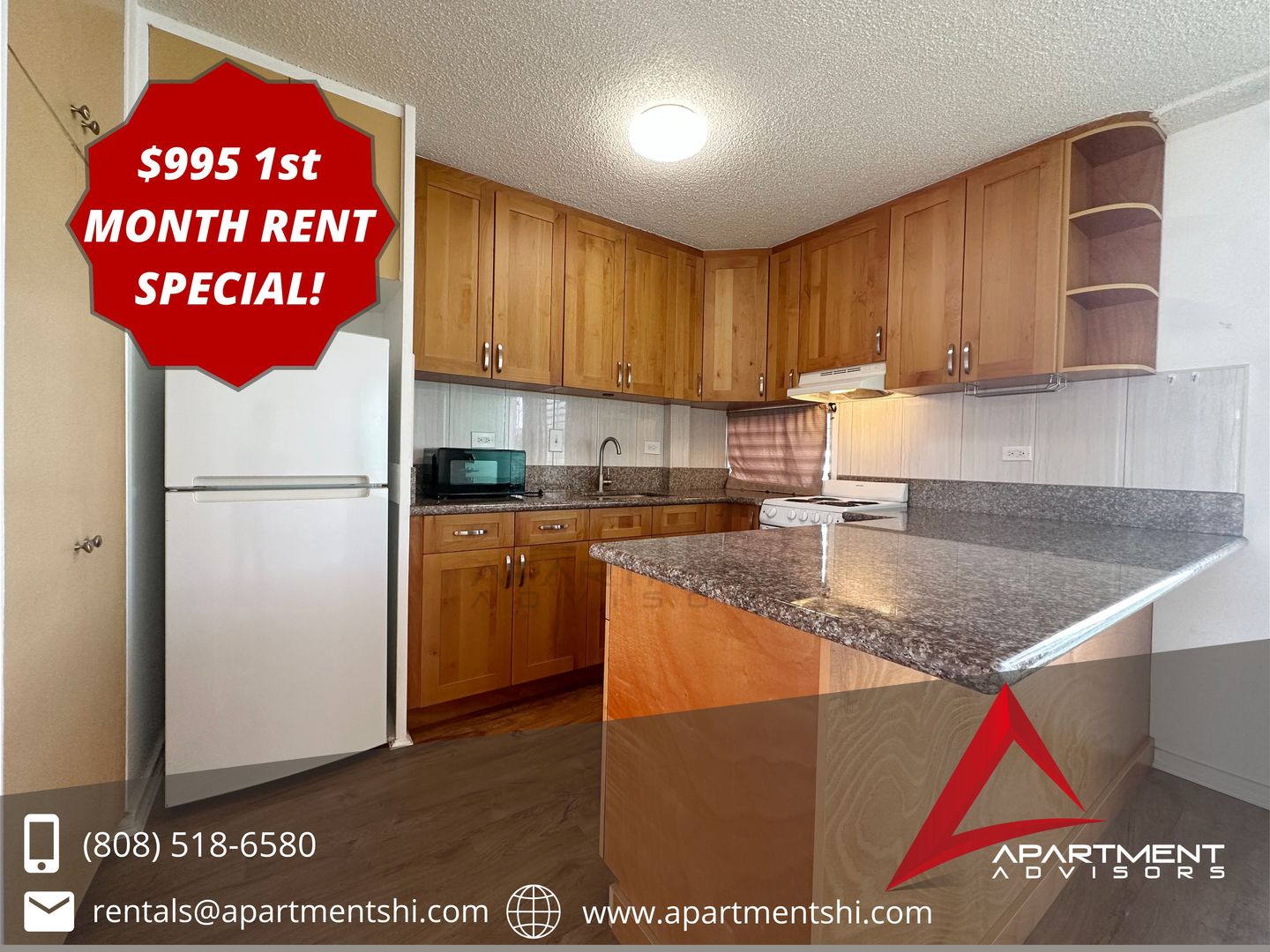 Honolulu Apartment: 3340 Campbell Ave