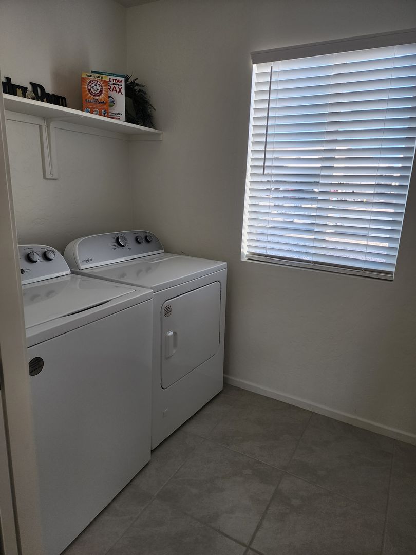Laundry room at Vista View Resort