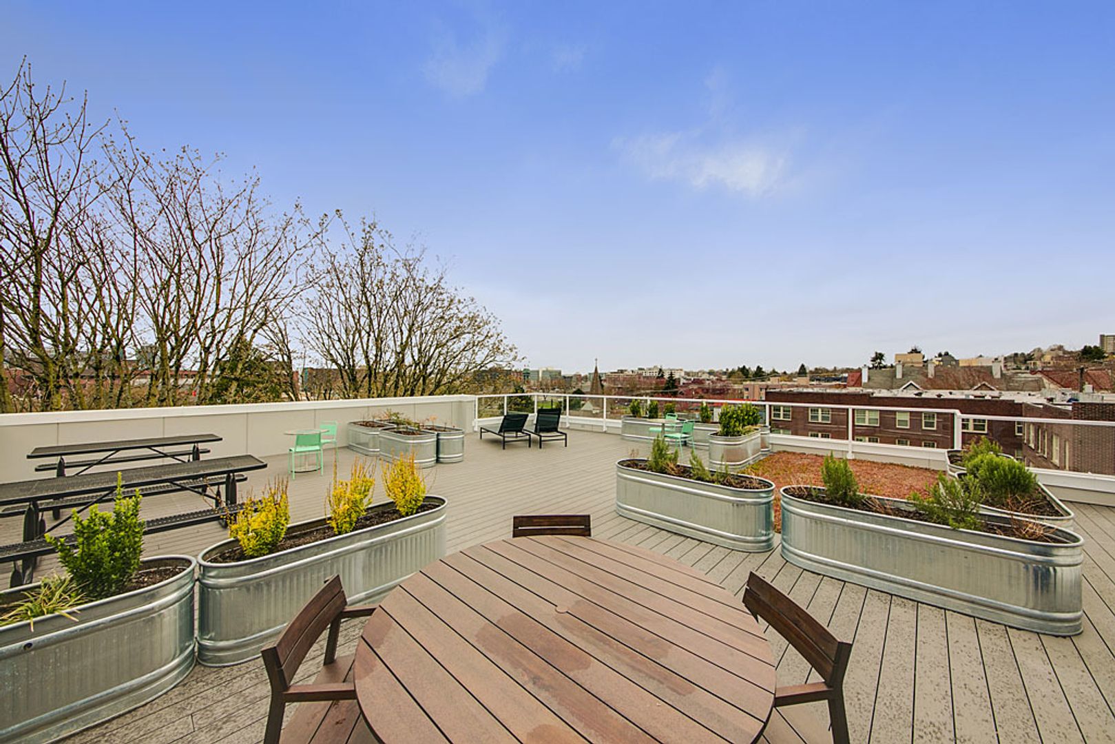 Roof deck at Seventeen Fifteen (2 of 2)