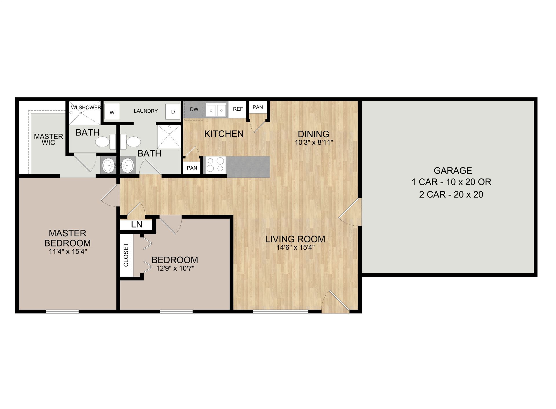 New Braunfels Apartment: 2321 East Common Street