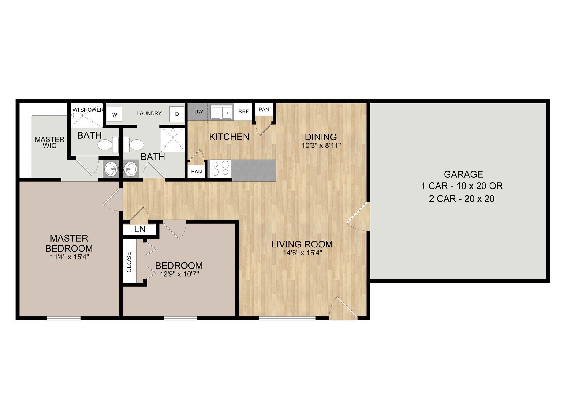 New Braunfels Apartment: 2293 East Common Street