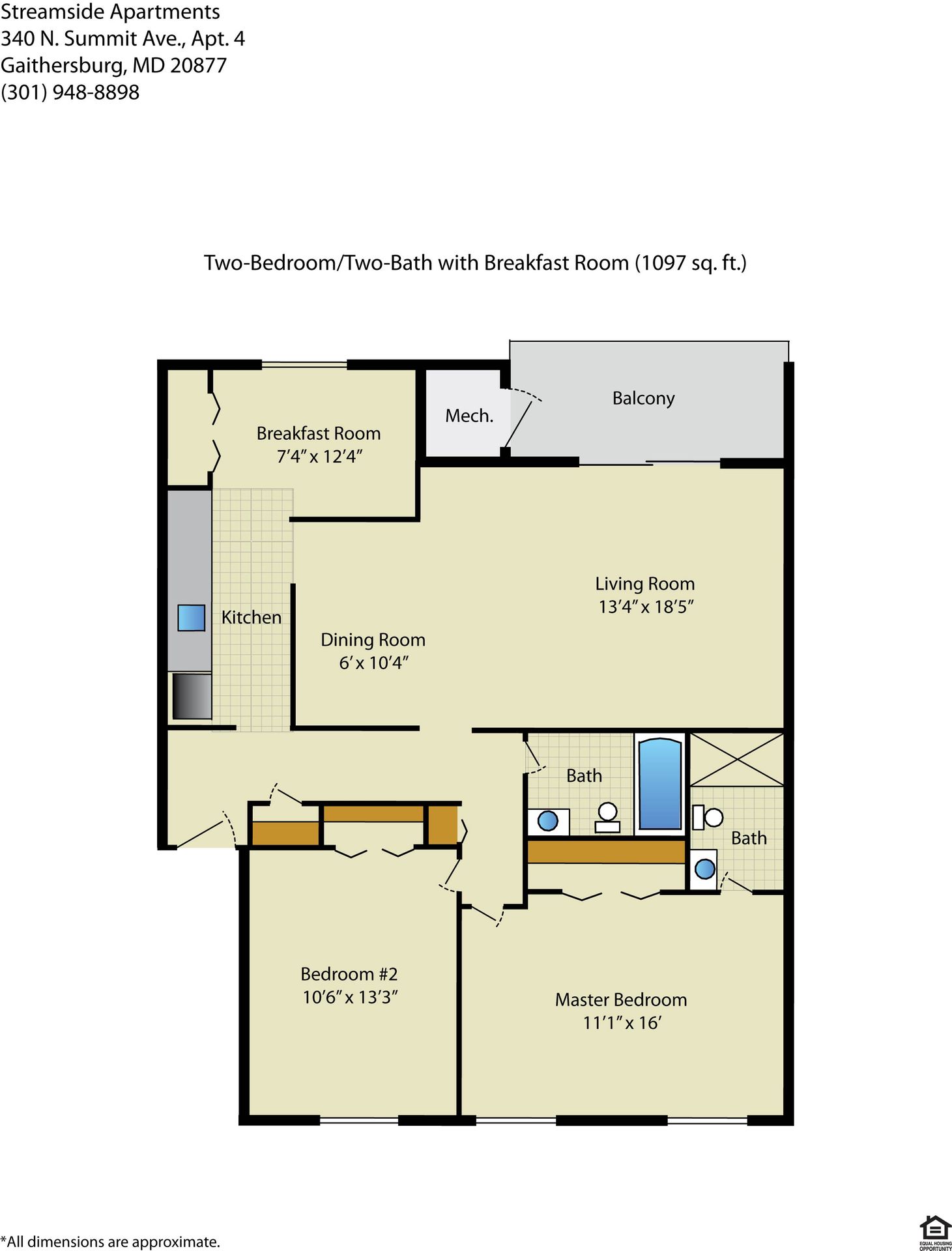 Gaithersburg Apartment: 340 N. Summit Ave  # 4
