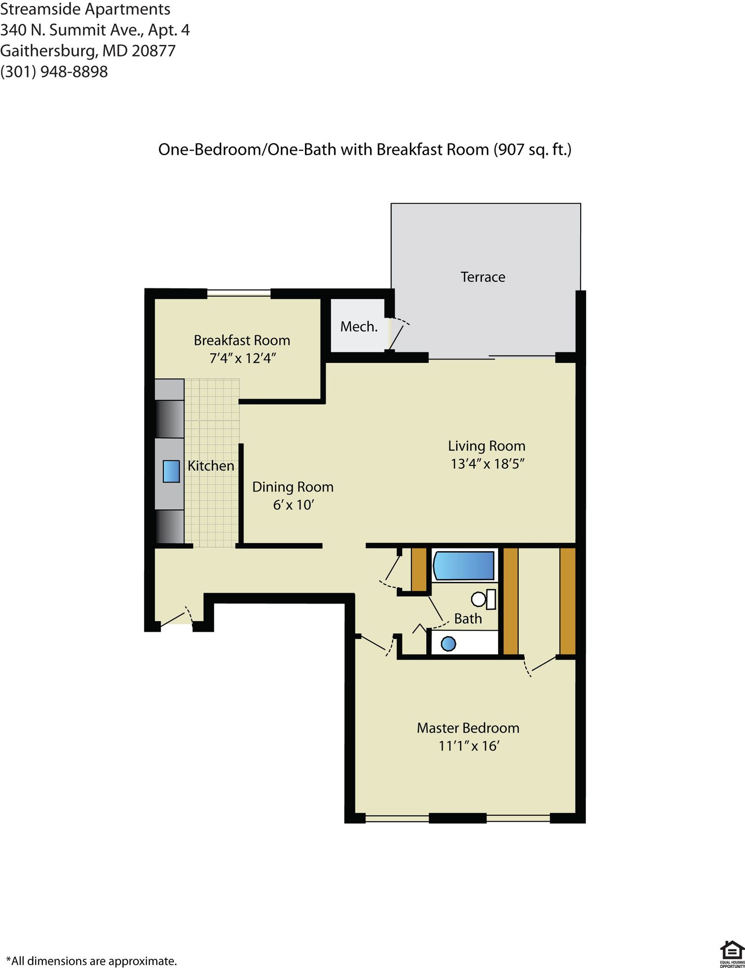 Gaithersburg Apartment: 340 N. Summit Ave #3