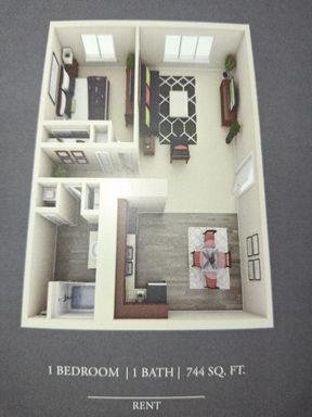 Spacious 1 bedroom 1 bath apartments – photo 1