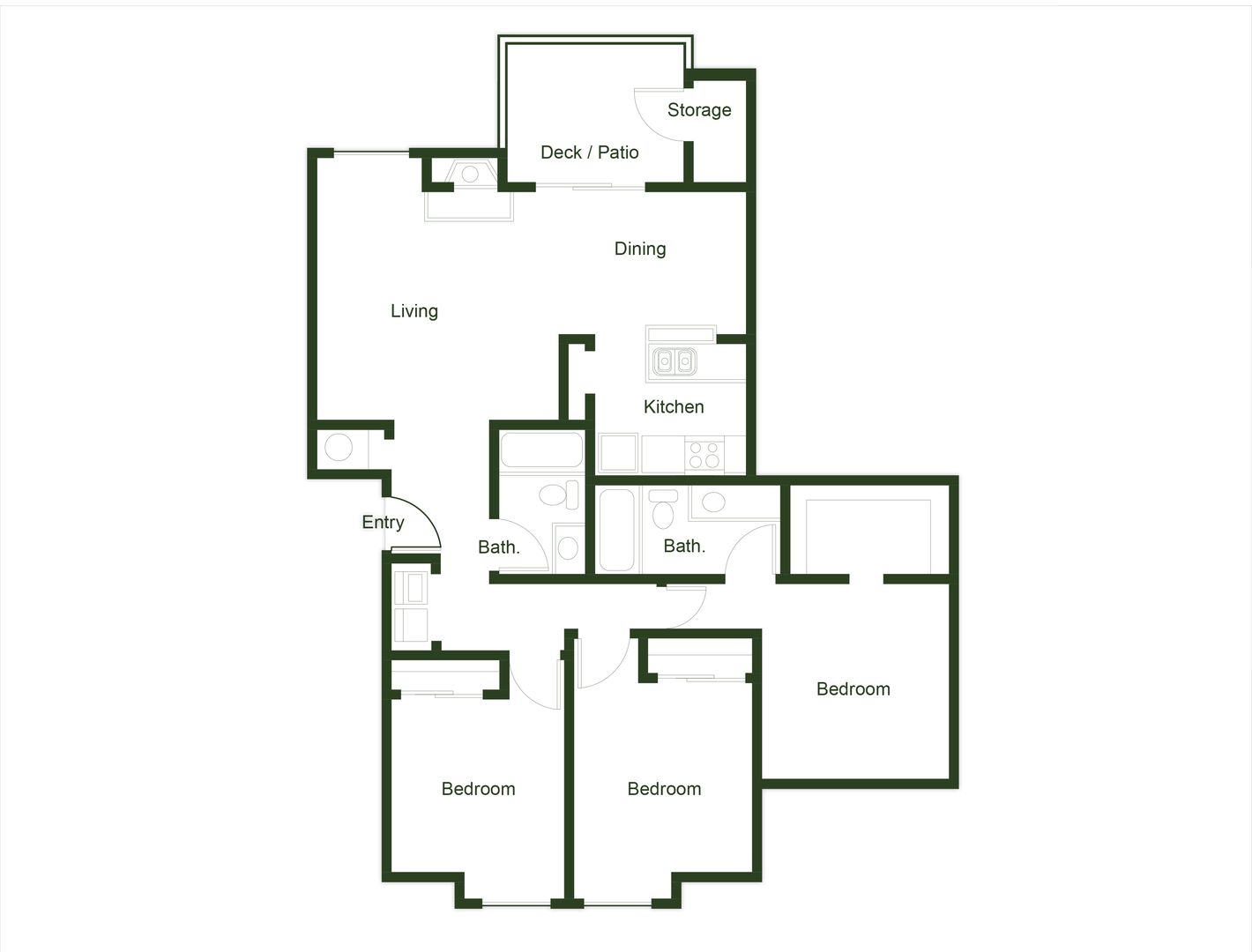 Burien Apartment: 327 S 177th Pl