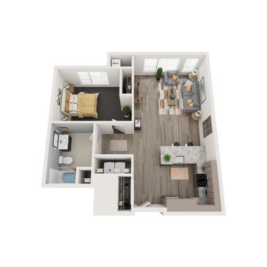 One Bedroom B – photo 1