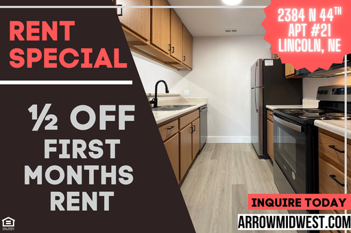 Spacious 2-bedroom, 2-bathroom apartment for rent near East Campus. – photo 1