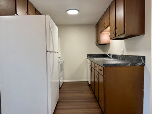 Modern 1-bedroom, 1 bathroom apartment with for rent with new carpet and paint – photo 1