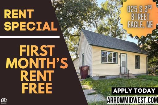 2-bedroom, 1-bathroom Home for Rent with In-Unit Washer & Dryer