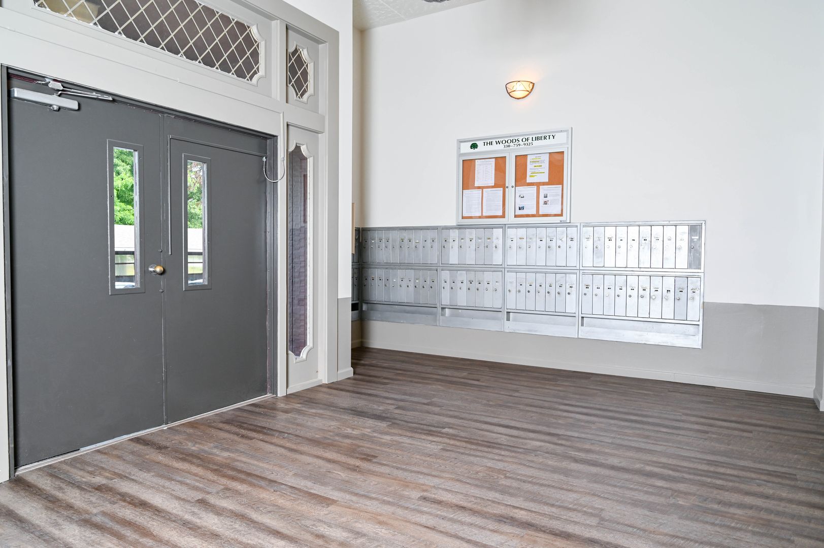 Mailroom at WOODS OF LIBERTY
