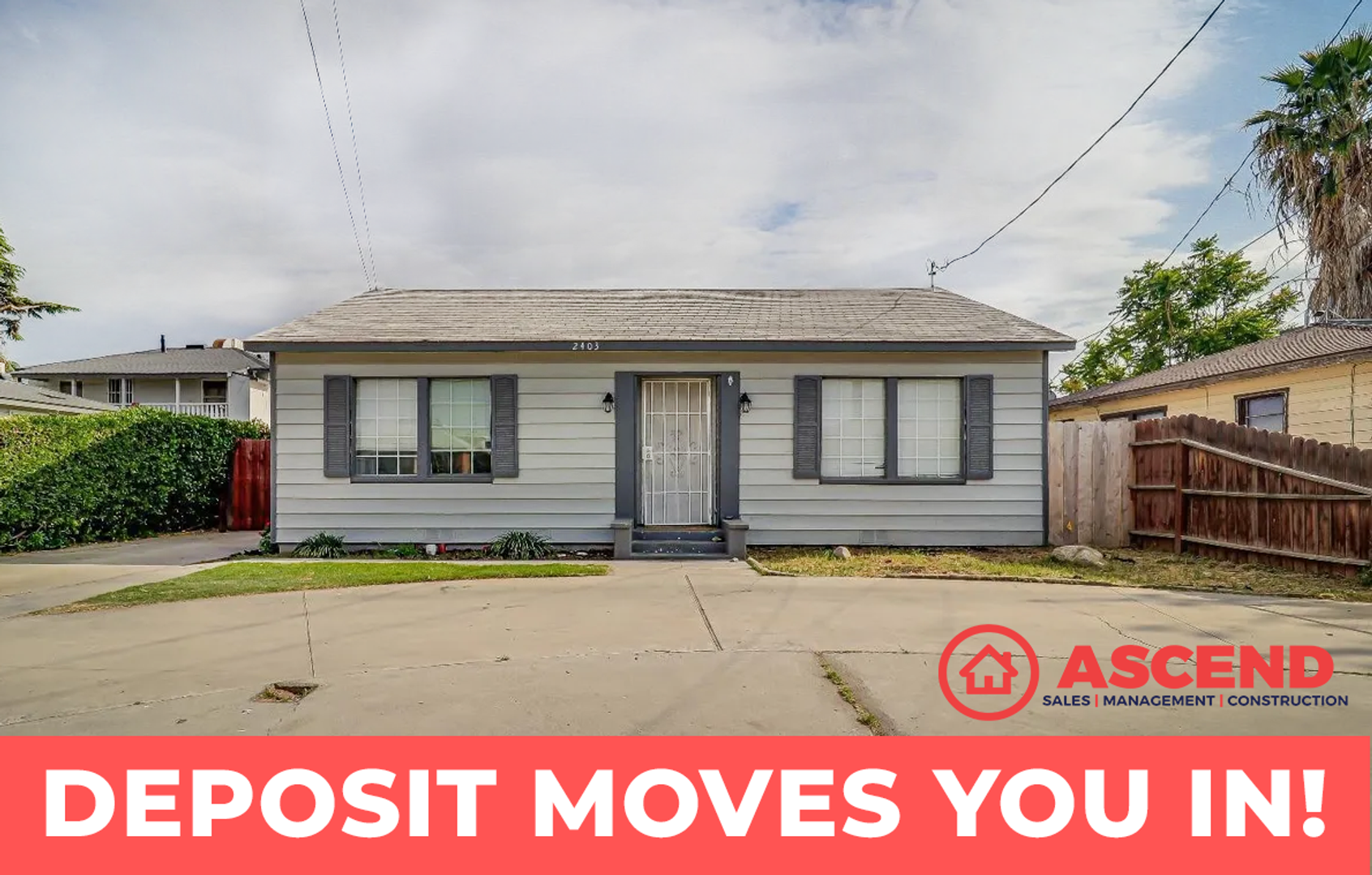 Bakersfield House: 2403 Belle Terrace