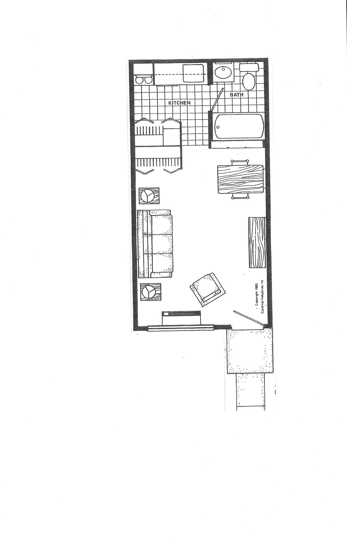 Belpre Apartment: Cedarwood