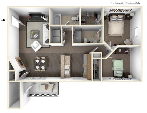 2027 W Powell Blvd, Building B Apt 302 – photo 1