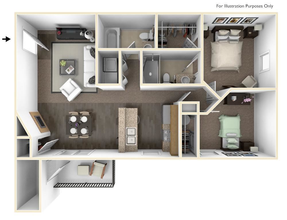 Albany Apartment: 1605 Oak St SE