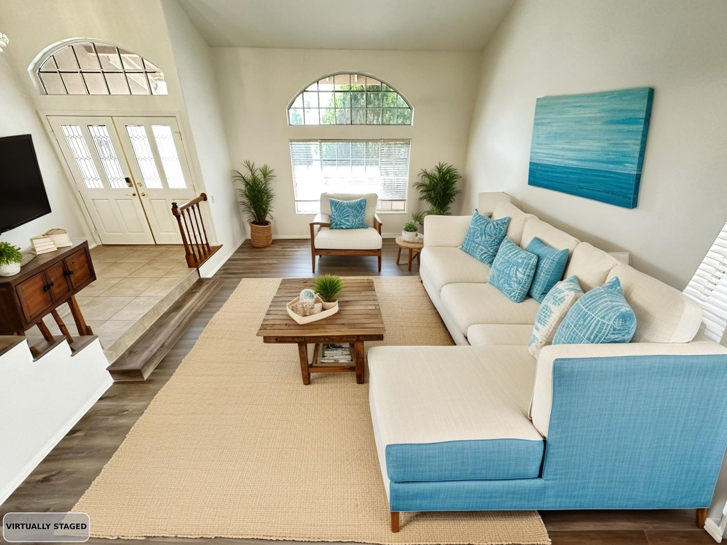 Five bedrooms of fresh paint, fresh floors, fresh start. 