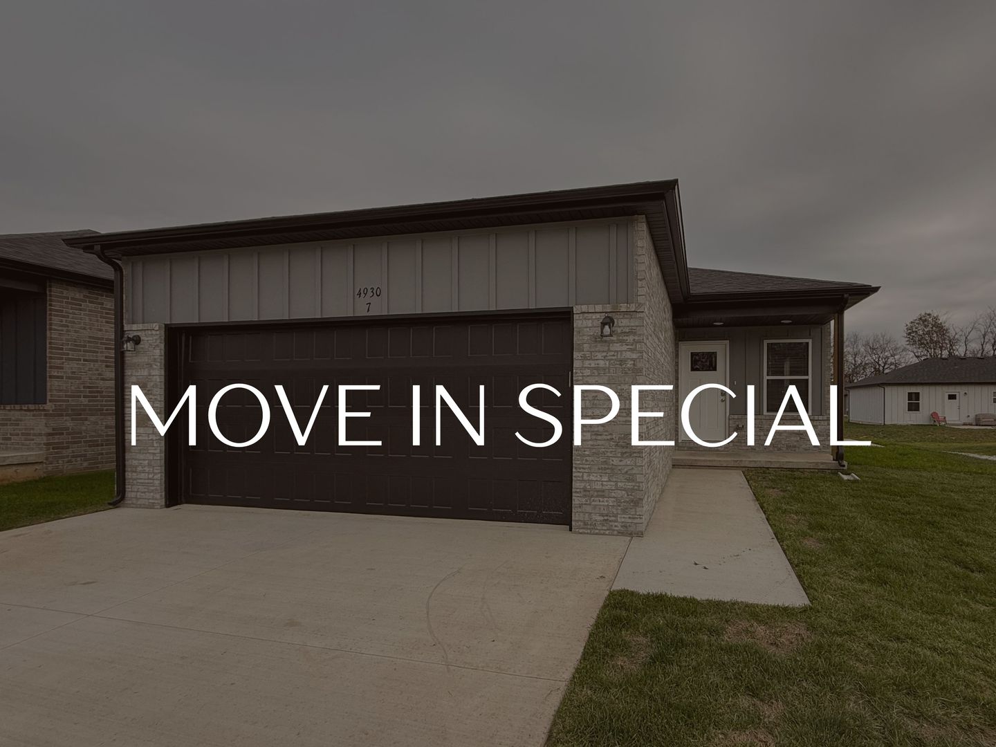 WATER/SEWER/LAWN CARE INCLUDED