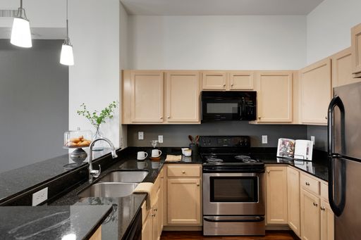 Top floor 1 Bedroom with a balcony at West River Commons! – photo 1