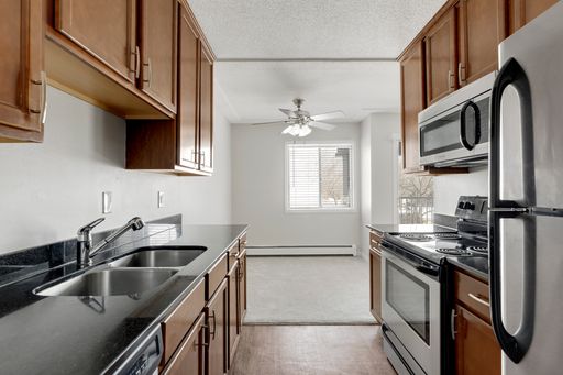Second-floor, renovated 1-bedroom available at Jade Lane Estates on October 1st!